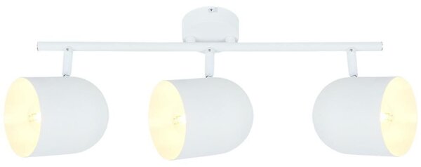 Stropní bodové osvětlení AZURO - 3xE27, 40W, bílé