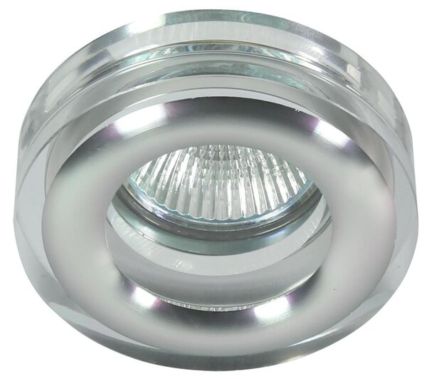 Podhledové stropní osvětlení JAKOL - 1xGU5,3, MR16, 50W, 8cm, kulaté, čiré
