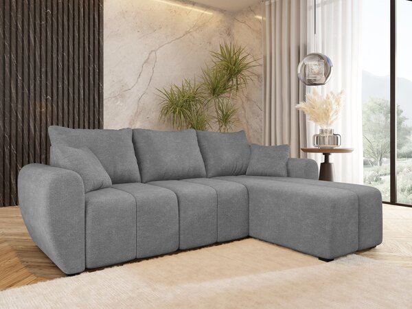 Designová rozkládací sedačka BIANA - šedá