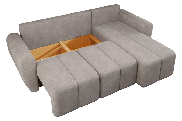 Designová rozkládací sedačka BIANA - šedá