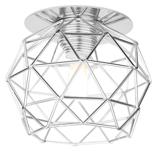 Stropní zápustné osvětlení NOME - 1xG9, 40W, 9cm, kulaté, chromované
