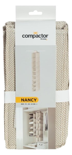Závěsný látkový organizér do skříně Nancy – Compactor