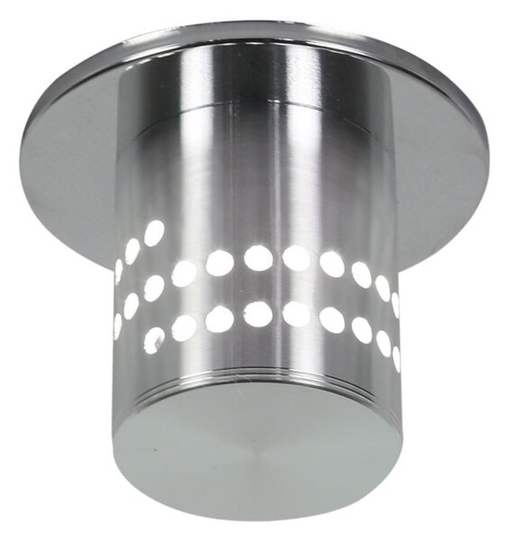 Stropní LED podhledové osvětlení BOTHEL - 3W, 6500K (studená bílá), 9,2cm, hliník
