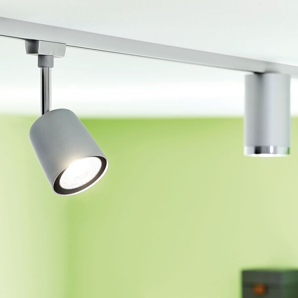 Paulmann 95335 Cover, spot pro Urail system, max. 1x10W GU10, matný chrom/chrom