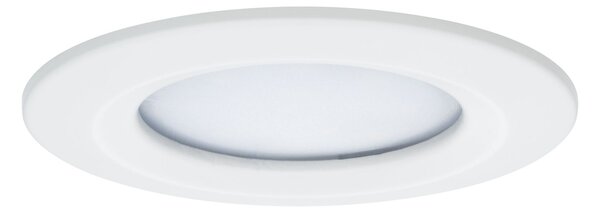 Paulmann 93870 Premium LED Slim Coin Satin, zápustná bodovka 3x6,8W LED 2700K stmívatelná, matná bílá, prům. 7,8cm, IP44