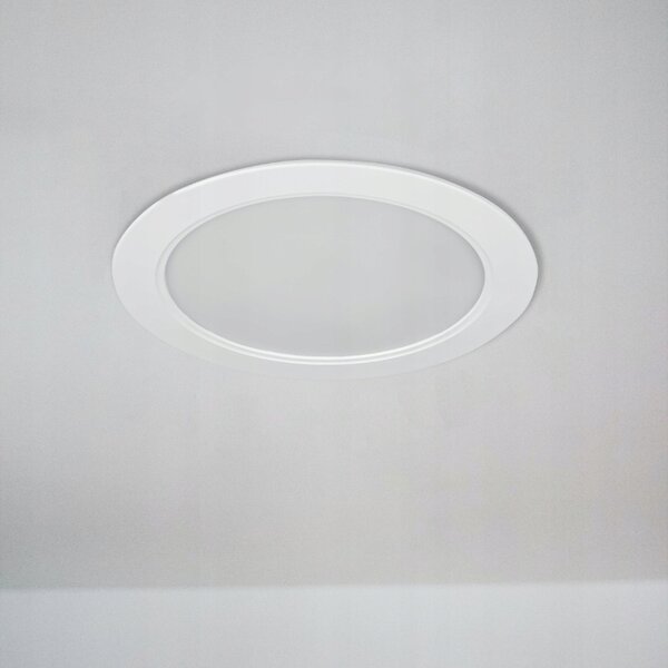 DPM LED Stropní Svítidlo 18W IP54 kulatý nástěnný přisazené/zapuštěné bílé