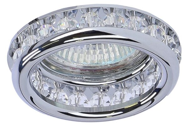 Designové podhledové osvětlení NOORVIK - 1xGU10, MR16, 50W, kulaté, čiré