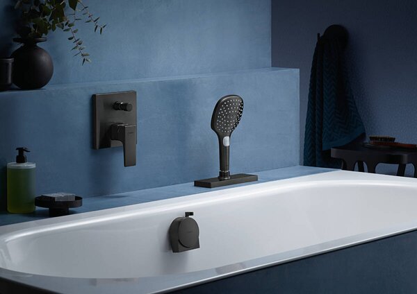 Hansgrohe Raindance Select E 120 ruční sprcha 3jet, kartáčovaný černý chrom 26520340
