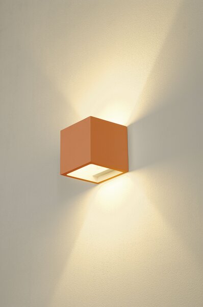 SLV 148018 Plastra Cube, nástěnné sádrové svítidlo, 1x40W G9 rozměr 11,5x11,5cm