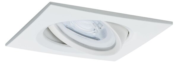 Paulmann 93454 LED Coin Nova rectangular, set bílých hranatých bodovek, 3x6,5W LED 2700K, 8,4x8,4cm