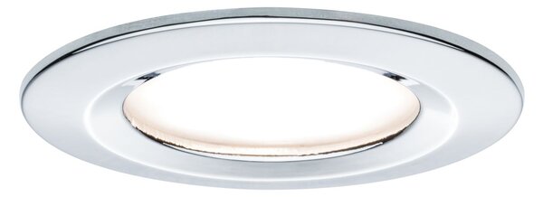 Paulmann 93463 LED Coin Nova round, set kulatých bodovek v chromové úpravě, 3x6W LED 2700K, prům.7,8cm, IP44