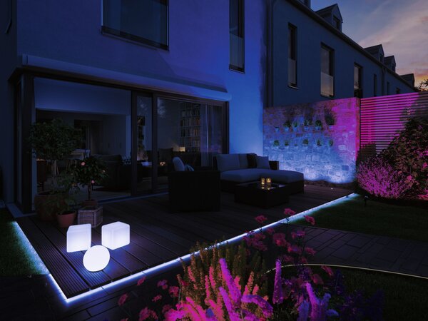 Paulmann 94275 Plug&Shine základní set zápustných venkovních svítidel RGBW 3x3,6W LED, IP65 ZigBee