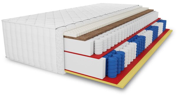 Luxusní vysoká taštičková matrace 100x200x36 CATLETT