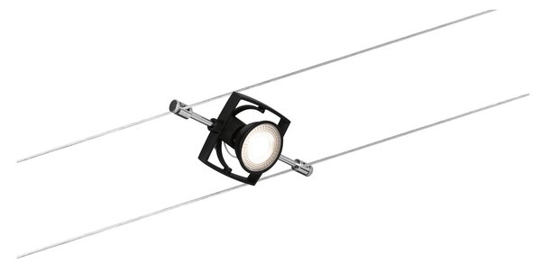 Paulmann 94290 Mac2, lankový systém, 5x max 10W LED 12V, černá, 500cm