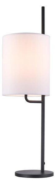 Moderní stolní lampa TOKYO - 1xE27, 40W, černá / bílá