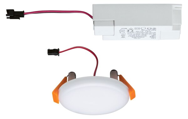 Paulmann 92390 Veluna VariFit, kulaté zápustné svítidlo, 4,5W LED 4000K, prům. 7,5cm, IP44