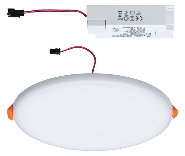Paulmann 92389 Veluna VariFit, kulaté zápustné svítidlo, 17W LED 3000K, prům. 18,5cm, IP44