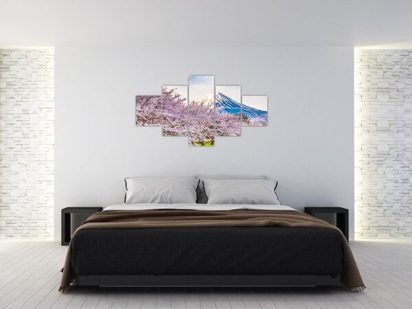 Obraz - Japonsko na jaře (125x70 cm)