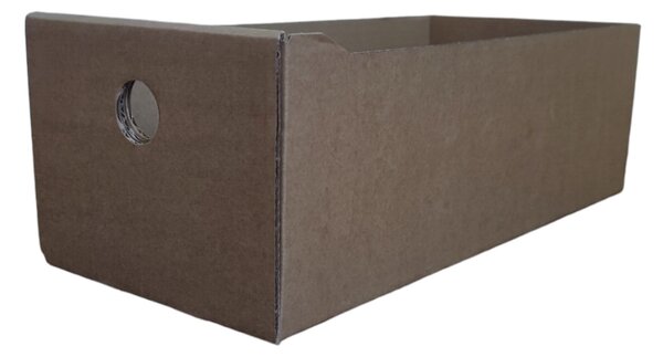 KARTON PAK Úložné boxy na oblečení, organizéry do skříně EKO KARTON 18x40x13cm - zásuvka