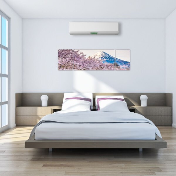 Obraz - Japonsko na jaře (170x50 cm)