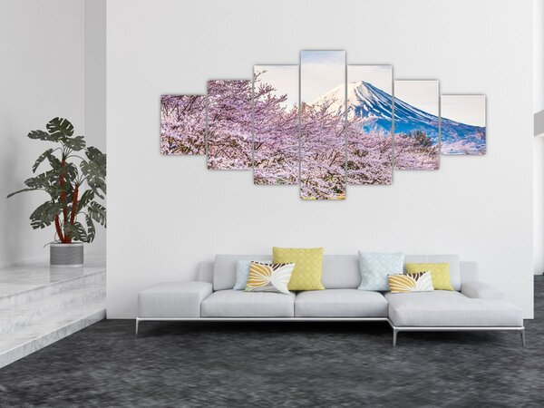 Obraz - Japonsko na jaře (210x100 cm)