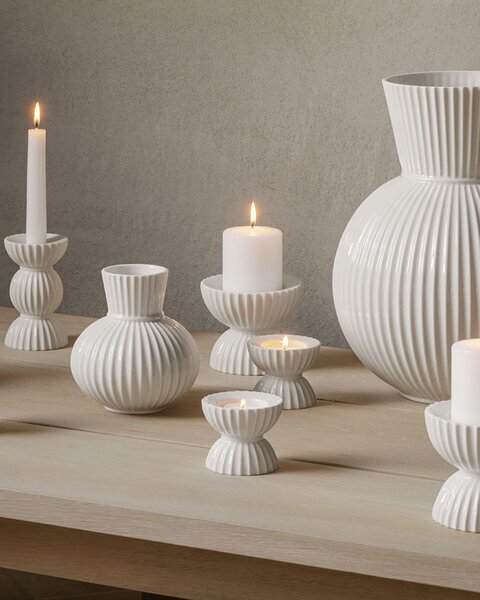 Lyngby Porcelæn Svícen Tura Tealight - 8 cm LP247