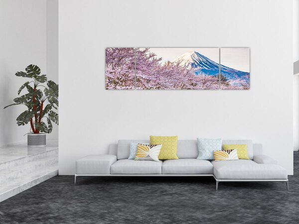 Obraz - Japonsko na jaře (170x50 cm)