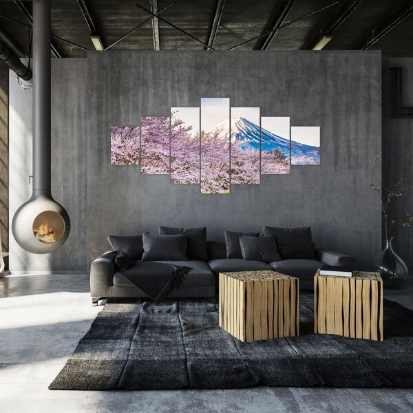 Obraz - Japonsko na jaře (210x100 cm)