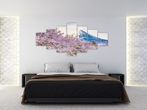 Obraz - Japonsko na jaře (210x100 cm)