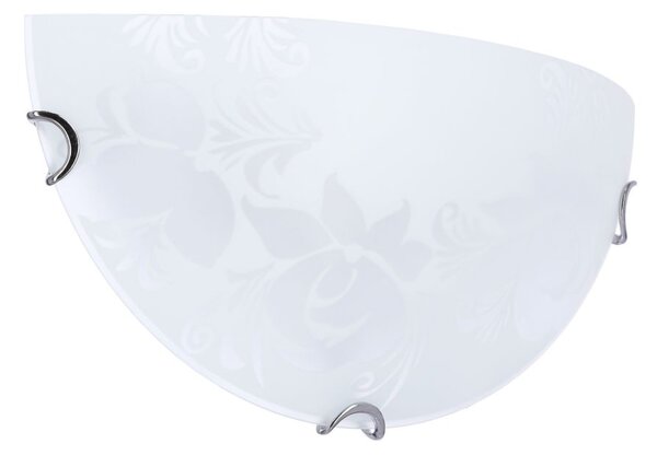 Moderní nástěnné osvětlení BERIS - 1xE27, 60W, bílé