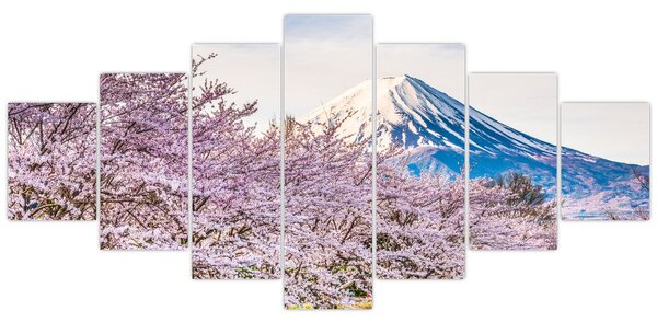 Obraz - Japonsko na jaře (210x100 cm)