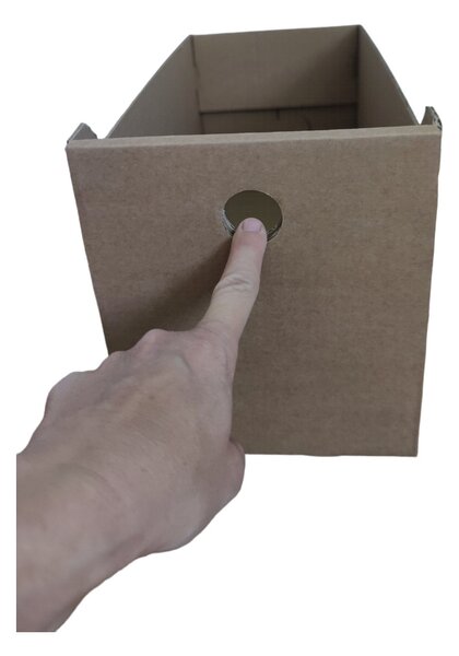 KARTON PAK Úložné boxy na oblečení, organizéry do skříně EKO KARTON 18x40x21cm - zásuvka