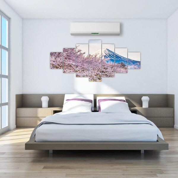 Obraz - Japonsko na jaře (210x100 cm)
