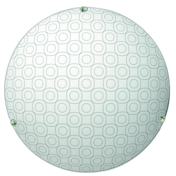 Moderní nástěnné / stropní osvětlení SESI - 1xE27, 60W, 30cm, kulaté, bílé