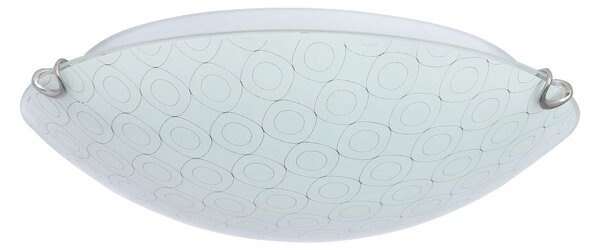 Moderní nástěnné / stropní osvětlení SESI - 1xE27, 60W, 30cm, kulaté, bílé
