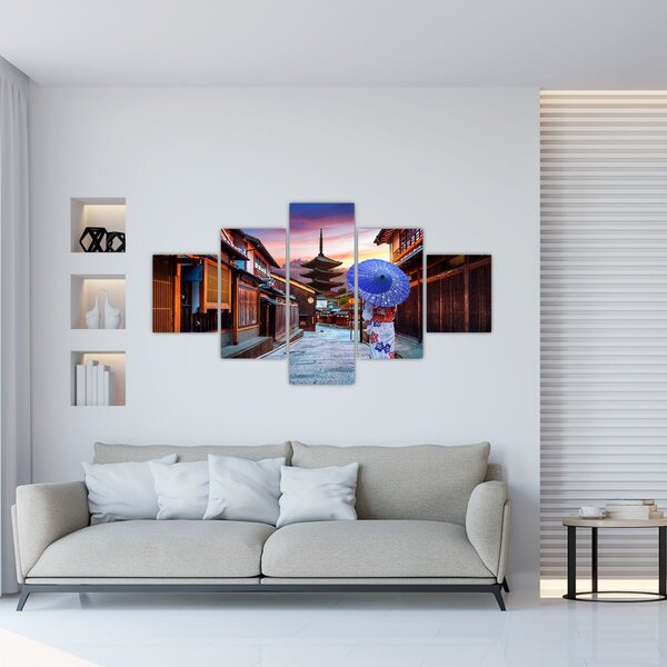Obraz - Asijská žena (125x70 cm)
