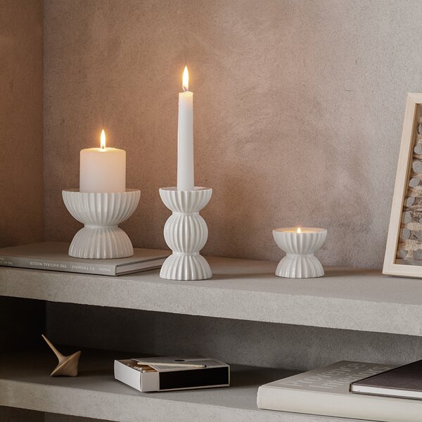 Lyngby Porcelæn Svícen Tura Tealight - 8 cm LP247