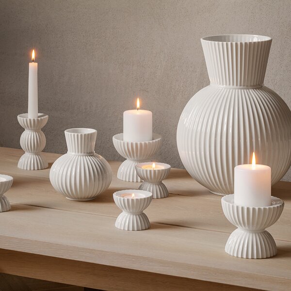 Lyngby Porcelæn Svícen Tura Tealight - 8 cm LP247