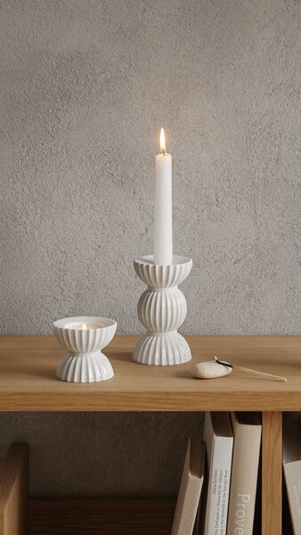 Lyngby Porcelæn Svícen Tura Tealight - 8 cm LP247