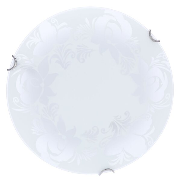 Moderní nástěnné / stropní osvětlení BERIS - 1xE27, 60W, 30cm, kulaté, bílé