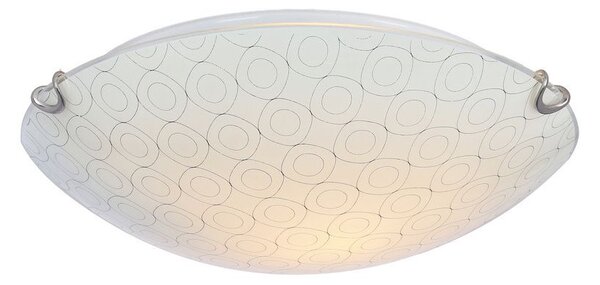 Moderní nástěnné / stropní osvětlení SESI - 1xE27, 60W, 30cm, kulaté, bílé