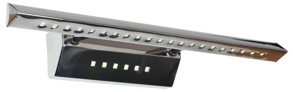 LED nástěnné osvětlení FORTE - 5W+2W, 6500K (studená bílá), chromované