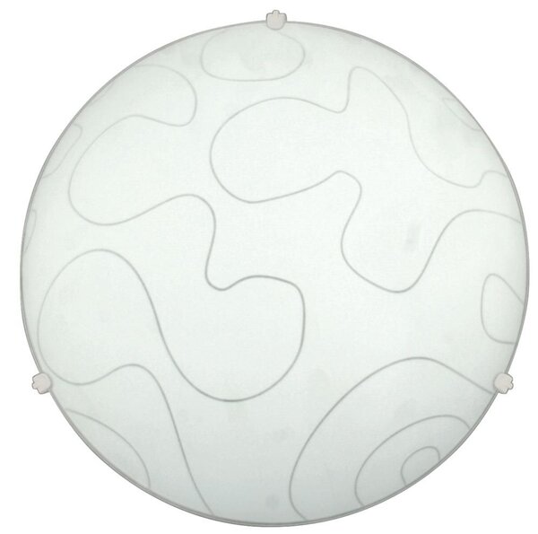 Nástěnné / stropní moderní osvětlení MALIBU - 2xE27, 60W, 40cm, kulaté, bílé