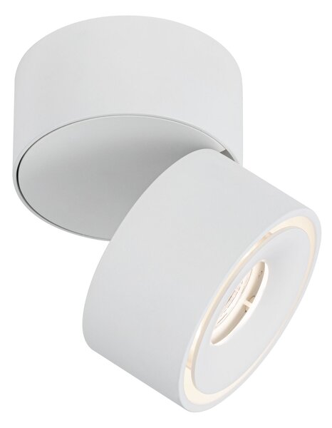 Paulmann 93373 Spircle, bílé stropní bodové svítidlo, 8W LED 3000K, výška 8,3cm