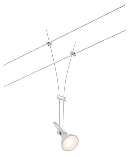 Paulmann 94488 Comet, bílý spot pro lankový systém, 1xGU5,3 max.50W