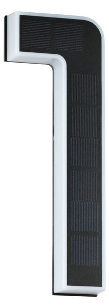 Paulmann 79842 solární domovní číslo 1 s vyměnitelnou baterií LED 0,2W 3000K, výška 23cm, IP44