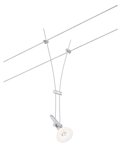 Paulmann 94488 Comet, bílý spot pro lankový systém, 1xGU5,3 max.50W