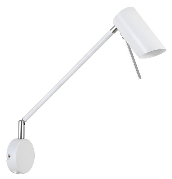 Flexibilní nástěnná lampa na čtení MILLY - 1xGU10, 40W, matná bílá