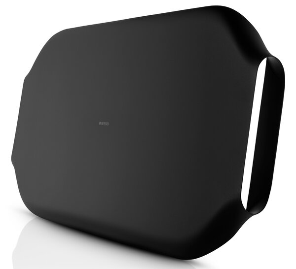 Černý nerezový servírovací podnos Eva Solo 43 x 25 cm
