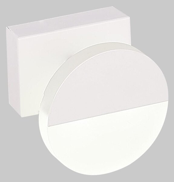 Moderní LED nástěnné osvětlení SING - 1x3W, 4000K (denní bílá), bílé